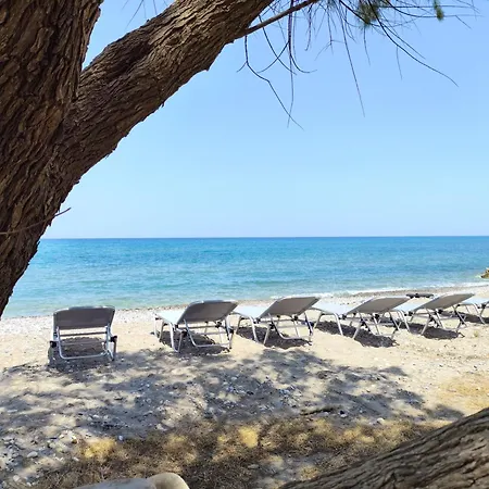 Beachfront 4 Bedroom Apartment, First Floor דירה Dhrámia